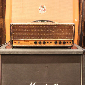 Vintage 1963 Selmer Truvoice Bassmaster 50 Fifty Croc Skin Amplifier SERVICED