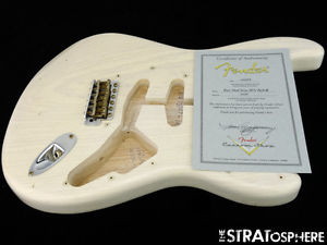 Fender Custom Shop Postmodern Relic Stratocaster BODY+ HARDWARE Strat Wht Blonde