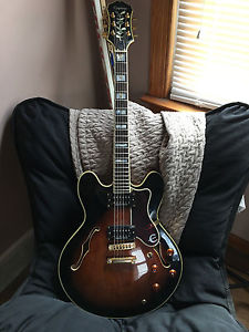 Epiphone Sheraton II 1994 with Seymour Duncan JB/59 Set and case