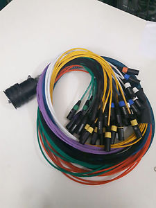 WhirlWind 56 Channel W4 Mass Snake To Fan 25FT W4 48X8 XLR Fan!!!!