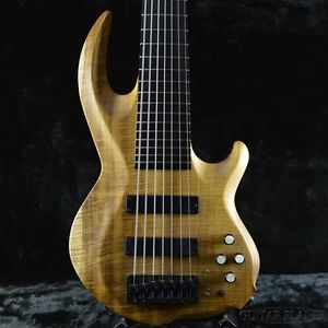 Conklin Custom Shop SIDEWINDER 7 Solid Curly Koa Electric Bass Guitar