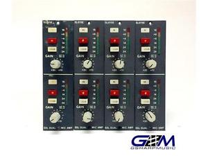 Solid State Logic SSL Dual Mic Amp SL615E Set of 4