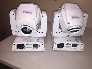 2x Chauvet Intimidator Spot 255 IRC 60w (WHITE) NEW OPEN BOX