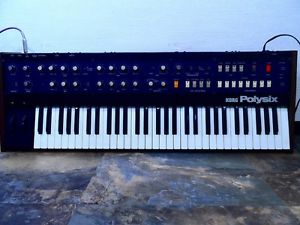 Korg Polysix Keyboard Synthesizer excellent- condition from Japan