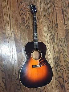 1941 Gibson TG-00 L-00 Tenor Acoustic Guitar RARE War Time W/ Chipboard Case