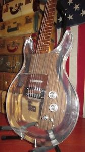 Vintage Original Circa 1971 Electra See Through Lucite Dan Armstrong Lucite Copy