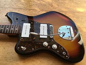 FENDER LEFT-HANDED JAZZMASTER U-SERIAL (2010-11) 3-TONE SUNBURST MIJ JAPAN LEFTY
