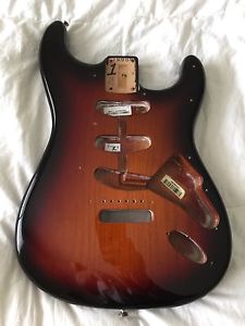 Fender John Mayer Stratocaster Body Sunburst USA Made Electric Guitar