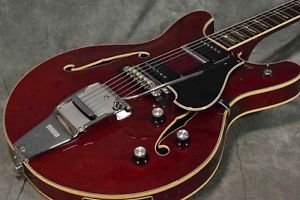 YAMAHA SA-50 Crimson Red Electric Guitar Free Shipping