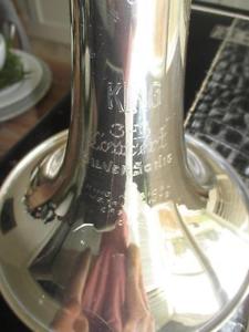Vintage King 3-B Concert SilverSonic Trombone SUPER NICE Silver Sonic 3B