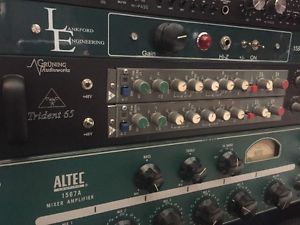 Trident 65 Dual Channel Strips Pro Racked  Perfect Condition 2 Channels