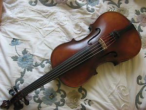 OLD 5 STRINGS GERMAN VIOLA MITTENWALD