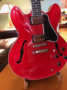 2014 Gibson Memphis ES-335 Dot Reissue Figured Cherry