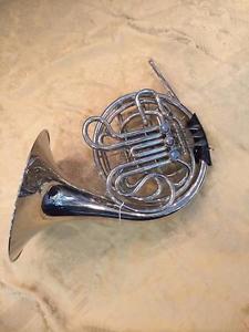 Musikwerks Double French Horn-Copy of 8D-Nickel Plated-Nice Player-Economical!