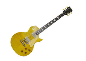 Gibson Les Paul Bill Nash Relic 1960 Conversion w/ Hardshell Case - Lemon