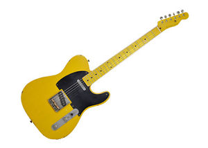 Nash Guitars T-52 w/ Hardshell Case - Butterscotch Blonde/Maple