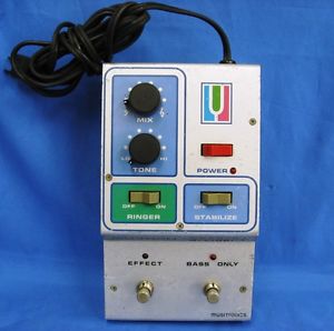 RARE Vintage MU-TRON OCTAVE DIVIDER MUSITRONICS 1970's Electric Guitar Pedal