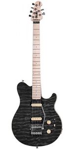 NEW MUSIC MAN SUB Series AX4 Translucent Black (TBK) guitar From JAPAN/456