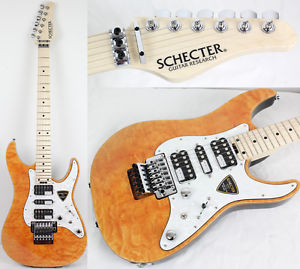 SCHECTER SD-2-24-AL AMB/M Electric Guitar w/Gig bag