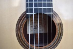 Antonio Raya Ferrer 2013 #163 Granada luthier handmade classical guitar spruce