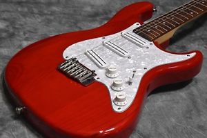 FERNANDES ARS-1200 See Through Red Electric Guitar Free Shipping