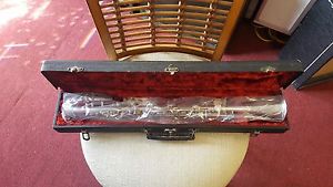 1920's Pan American Silver Plated Clarinet