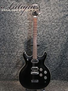 acoustic Black Widow early 70's "Jimi Hendrix" Electric Guitar Free Shipping