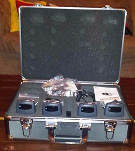 LISTEN TECH LA-311 16-Unit CHARGING CASE with LR-200-072 Receivers & Accessories