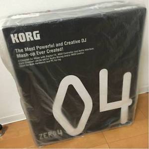 KORG ZERO4 Digital DJ Mixer Firewire Audio Interface Sampler MIDI Controller EMS