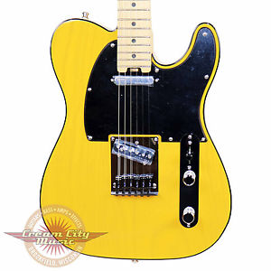 Brand New Fender American Elite Telecaster Maple board Butterscotch Blonde Demo
