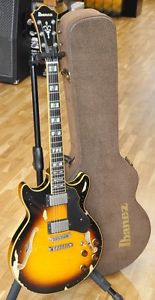 Ibanez AMV100FMD-YSL Yellow Sunburst Low Gloss Distressed Relic Guitar AMV100