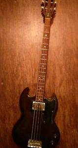 VINTAGE GIBSON EB-0L SLOTTED HEAD 1969 SG Style bass guitar