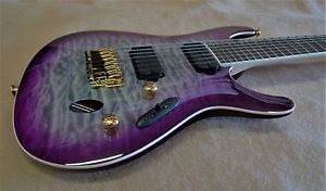 IBANEZ S5527QFX-DPB Prestige 7 STRING ELECTRIC GUITAR Quilt Top JAPAN with CASE