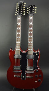1996 Gibson USA EDS-1275 Electric Guitar Double Neck w/Original Case Jimmy Page