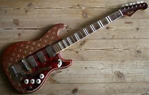 EXTREMELY RARE VINTAGE 60s HÖFNER HOFNER 173 BROKAT VINYL HANDMADE IN GERMANY