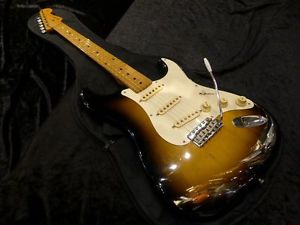 Fender Japan E Serial ST57-55 1985 Sunburst Electric Guitar