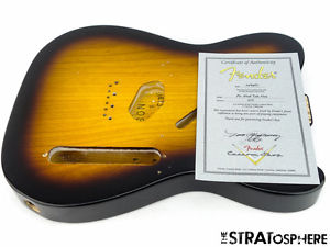 Fender USA Custom Shop Postmodern NOS Telecaster BODY Tele Nitro 2Color Sunburst