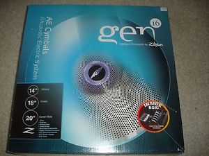 PACK COMPLET AE CYMBALES Bronze 14/18/20 ZILDJIAN GEN 16 G16AEBS1VA