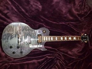 THE WALKING DEAD "DEAD INSIDE" Artist Series Guitar #58/100 WITH COA SOLD OUT!!
