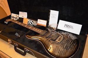 PRS 513 FIGURED TOP CHARCOAL BURST (2016) Near Mint!