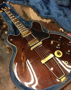 Gibson 1976 ES-345TD-SV Walnut Electric Guitar Free Shipping