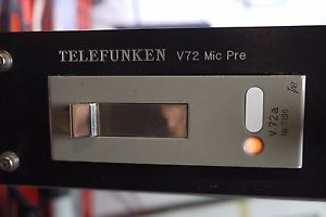 Siemens Telefunken TAB V72a Racked Vintage Mic Pre // V72 V 72 *2 pair available
