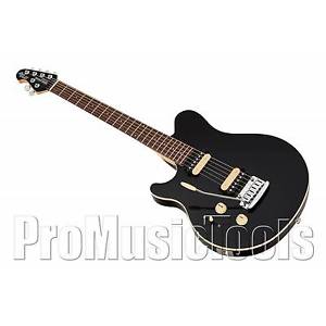 Music Man USA Axis Super Sport Trem Lefthand BK - Black RW MH * NEW * evh