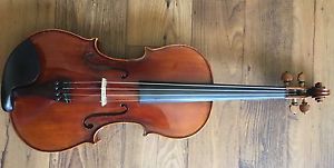 16 1/2 " Viola Stradivarius Model Rectified By Luthier Carlo Gasanini  2004