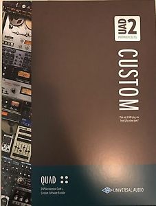Over $3000 of plugins + Universal Audio UAD-2 QUAD Core PCIe DSP Accelerator