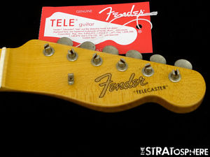 Fender Custom Shop Postmodern Relic Telecaster NECK +  TUNERS Tele Maple Large C