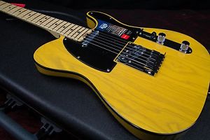 Fender American Elite Telecaster Electric Guitar Butterscotch Blonde 030218