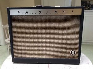 Vintage 1962-63 Davinci (Magnatone) Tube Guitar Amplifier Pitch Bending Vibrato
