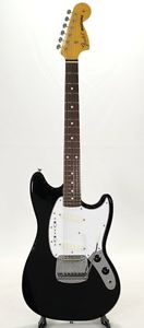 Fender Japan 69 Reissue Mustang MG69BK Electric Guitar Crafted in Japan R-Serial