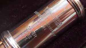 YAMAHA YFL-411 II SILVER FLUTE IMMACULATE QUERFLÖTE | VIDEO STREAM